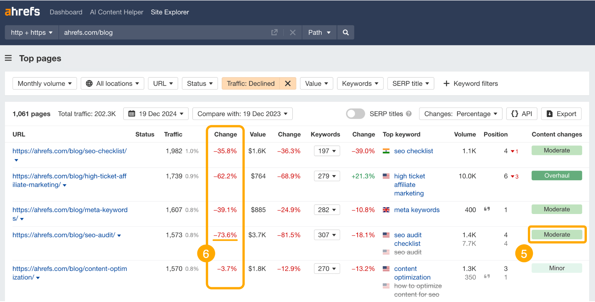Ahrefs Screenshot 1