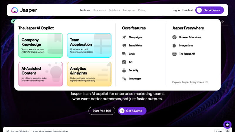 Jasper AI Screenshot 1